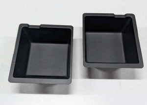 1984-1991 C4 Corvette Rear Storage Compartment Bin Tray Box COUPE Left & Right - Foto 1 di 11