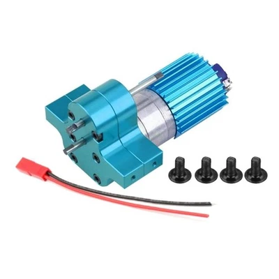 Verteilergetriebe aus Metall mit 370 Motor für WPL 4WD 6WD RC Car Truck Upgrade＃ - Bild 1 von 4