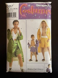 New Simplicity 4387 Costume by Maria Del Greco Boxing Robe Shorts Child & Adult - Picture 1 of 3