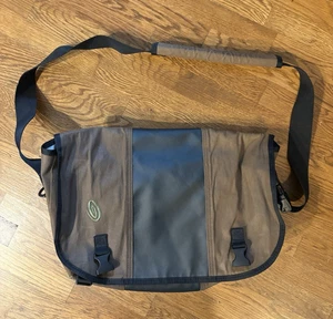 TIMBUK2 Classic Messenger Bag Braun/Blau Neu aus altem Lagerbestand mit iPad Case - Bild 1 von 8