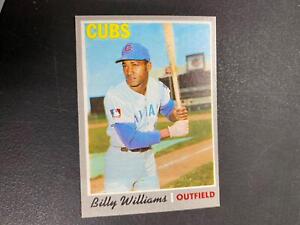 Billy Williams 1970 Topps Baseball Card EX Condition #170 Chicago Cubs A18