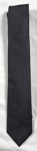 Pierre Cardin Neck Tie Black Paisley Neutral Classic Business Versatile - Picture 1 of 6