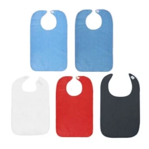 Bibs for Adults Reusable Seniors Bibs Eating Apron lothing Protection Bib - Zdjęcie 1 z 13