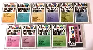 1960-69 BILLBOARD TOP ROCK 'N' ROLL HITS COMPILATION RHINO 11 KASSETTENBÄNDER - Bild 1 von 7