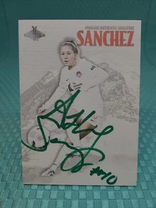 2022 NWSL Parkside Paramount Ashley Sanchez Mont Blanc Signature Green #MB-AS - Picture 1 of 10