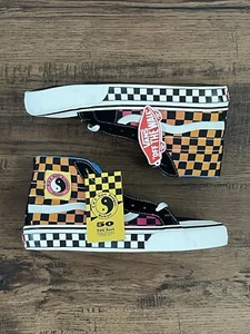 Vans Sk8-Hi 138 x T&C Surf Designs 'Checkerboard' (size us mens 7.5/wmns 9) - Picture 1 of 7