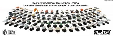 Eaglemoss STAR TREK SHIP Official Starships Collection Die-cast Model Figure Cover