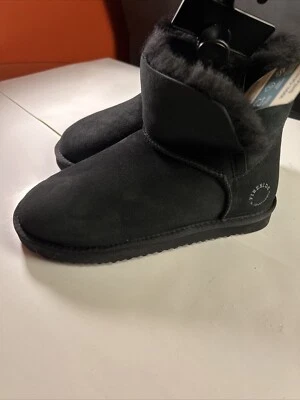 Dearfoams Women's Fireside Genuine Shearling Water Resistant  - Image 1 of 4