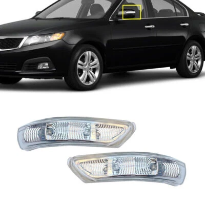 1 par de luces de señal de giro de espejo retrovisor de coche para KIA Optima Magentis 2009-2010 Foto 1 de 4