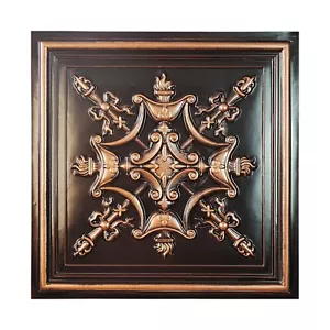 Metalize wall panels Drop in PL07 Traditional copper 10tile/lot - Picture 1 of 22