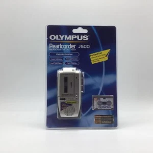 For Collectors Sealed Olympus J500 PearlCorder MicroCassette Recorder (141543) - Picture 1 of 1
