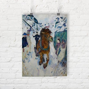 Edvard Munch: Galloping Horse. Fine Art Print/Poster - Picture 1 of 1