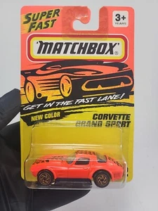 1993 Matchbox Corvette Grand Sport #2 New - Picture 1 of 10