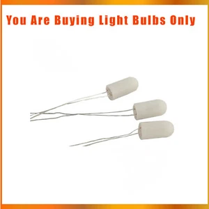PONTIAC DELCO RADIO DISPLAY LIGHT BULBS FOR CD AND CASSETTE VIBE, GRAND PRIX 3PC - Picture 1 of 3