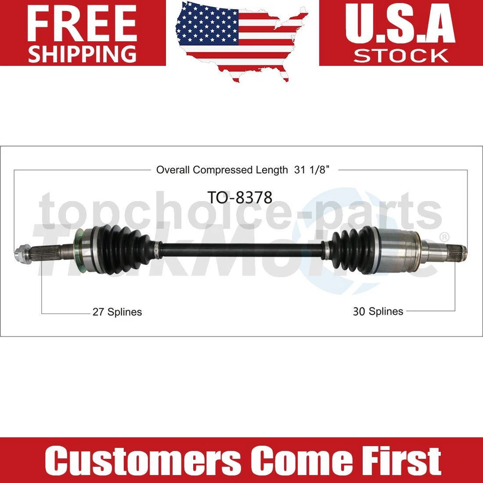 Eje CV trasero derecho del lado del pasajero OE para Scion FR-S 2,0 L 2013-2016 Foto 1 de 1