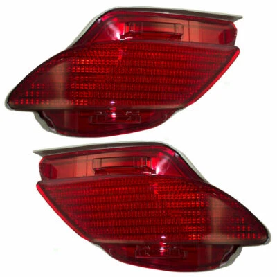 FITS LEXUS RX350 RX450h 2010-2015 RIGHT LEFT REAR MARKER BUMPER LIGHTS LAMP PAIR - Image 1 of 2