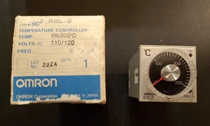 Omron E5C2-R40L-D 110/120ac 0-300 Regolatore Temperatura Controller - Foto 1 di 3