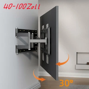 Soporte de pared para TV giratorio LCD LED Soporte para TV hasta 100 pulgadas hasta 120 KG - Imagen 1 de 19