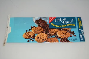 ORIGINAL CHIPS AHOY TASCHE MORT MEEK COOKIE MAN AND SEA MONSTER 1960ER ERA NOS 1965 - Bild 1 von 2