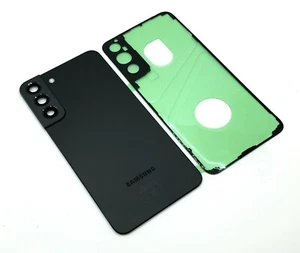Original Samsung Galaxy S22 5G SM-S901B Akkudeckel Backcover + Kleber schwarz A - Zdjęcie 1 z 4