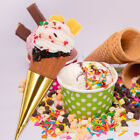  Simulation Food Toy Fake Ice Cream Cone Model Simulation Dessert Faux Ice Cream