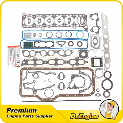 Full Gasket Set Fit 87-92 Toyota Supra Cressida 3.0L DOHC 7MGE 7MGTE - Image 1 of 4