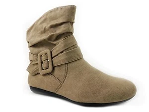 Rampage Brasilien Damen-Stiefeletten taupe Stoff Größe 7,5 M - Bild 1 von 5