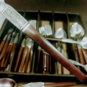 Vajilla de plata Ekco Eterna LA JOYA acero inoxidable Japón MCM ELECCIÓN - Imagen 1 de 34