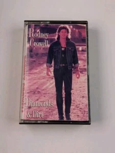 Rodney Crowell - Diamonds & Dirt (Cassette) TESTED - Picture 1 of 5