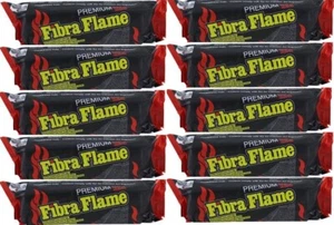 10 x Faserflamme Premium Feuerlog 700G - Bild 1 von 1