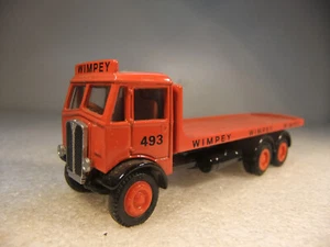 1:76 oo gauge EFE 10703 AEC Mammoth Flatbed - Wimpey - Orange - VGC Boxed - Picture 1 of 5