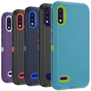 For LG K22/K22 Plus/K32 Case Rugged Shockproof Heavy Duty Armor Hard Phone Cover - Picture 1 of 14
