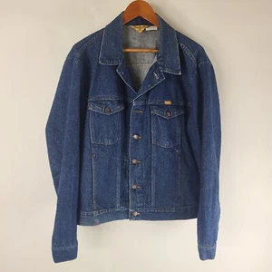 Vintage 70's 80's Rustler Denim Trucker Jacket XL Made In USA  - Picture 1 of 7