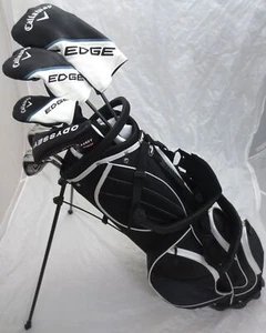 2025 Mens TALL Callaway Golf Set Driver Wood Hybrid Irons Odyssey Putter Bag Reg - Picture 1 of 9