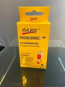 OA 100 Canon Druckertinte OA-4COOO24 BK New Old Stock Expired 2007 9,5 ML - Bild 1 von 2