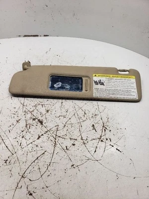 Driver Sun Visor Convertible Illuminated Fits 03-09 AUDI A4 1050381 - Image 1 of 4