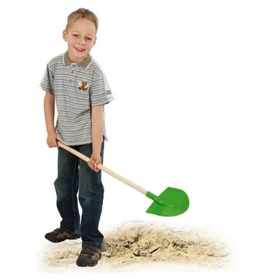 Wadertoys Schaufel Spatenform m. Holzstiel - Bild 1 von 2