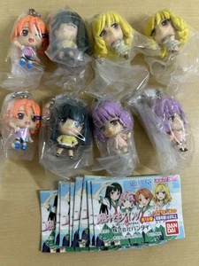 Natsu Iro Kiseki figure key chain Lot 8 set retro Japan anime hobby m643 - Picture 1 of 10