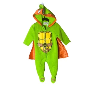Ninja Turtle Baby Cape Costume 6/9 Months Halloween Costume - Picture 1 of 8