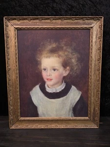 Pierre-Auguste Renoir Portrait of Margot Berard 19.5"X16"(Framed) READ - Picture 1 of 13