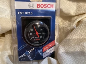 BOSCH  FST 8213 2” Vacuum/Boost Gauge , W/ Complete Installation Kit  As New!! - Picture 1 of 4
