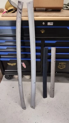 JUEGO DE 4 MOLDURAS DE TECHO INTERIOR MONTE CARLO 1978-1987 BUEN ESTADO SS LS Foto 1 de 4