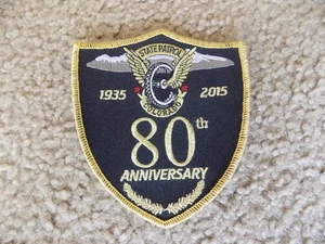 PATCH ~ COLORADO CO STATE PATROL CSP POLICE SHERIFF TROOPER 80TH ANNIV NEU! - Bild 1 von 1