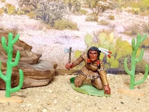 Figur, Swoppets,Linde,Karl May Serie 1, Indianer, Häuptling, Winnetou, Top  - Bild 1 von 5