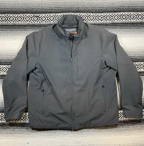Hawke & Co Sport Snowboarding Jacket Coat Mens 2XL Grey Lined Insulated Full Zip - Picture 1 of 15