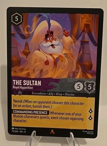 The Sultan - Royal Apparition 73/204 Disneys Lorcana Reign of Jafar Regular - Bild 1 von 2