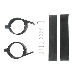 2x Rohrklemme Dachträger Käfighalter Universal Bull Bar Halterungen Klemmset - Picture 1 of 4