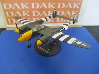 Die cast 1/72 Modellino Aereo Aircraft Lockheed P-38J Lightning D-Day 1944 - Immagine 1 di 4
