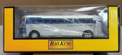 MTH Rail King  30-50053 Greyhound  -  Las Vegas   Die-Cast Bus - Image 1 of 4