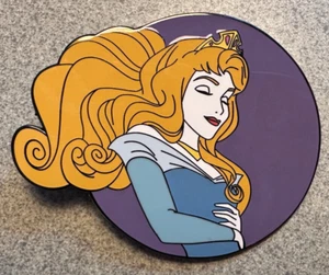 PIN SLEEPING BEAUTY PRINCESS AURORA 3" JUMBO FANTASY maleficent PROFILE - Picture 1 of 3